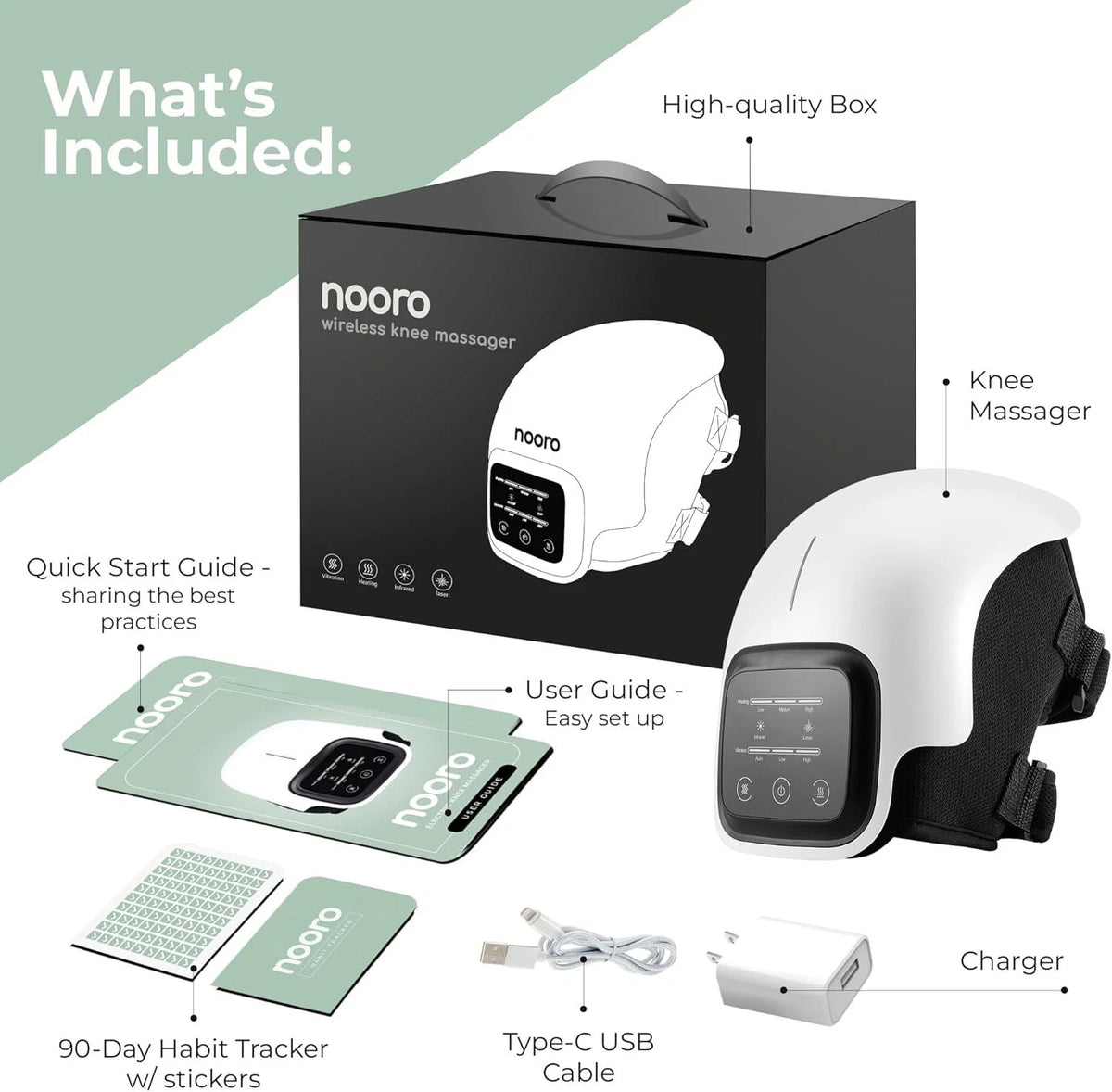 nooro™ Knee Massager