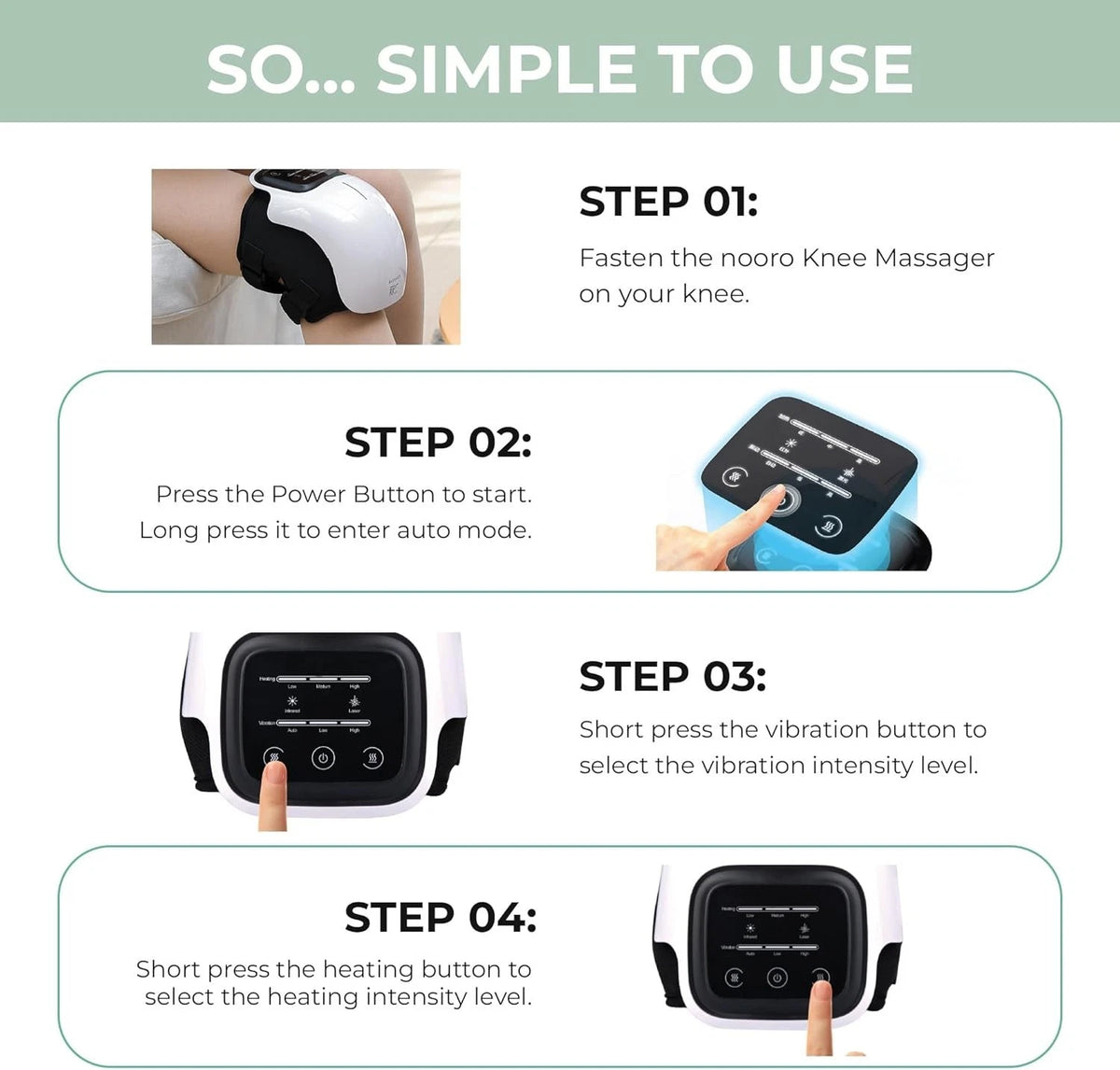 nooro™ Knee Massager